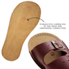 Monstera Minimalist Slides Burgundy