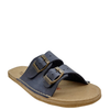 Monstera Minimalist Slides Navy