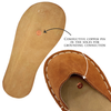 Monstera Cicada Flats Brown Suede