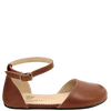 Monstera Rio Mary Jane Flats Brown