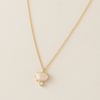 Lover's Tempo Marbelle Pendant Necklace White
