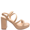 Taxi Claudia-01 Platform Heels Beige