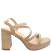 Taxi Claudia-01 Platform Heels Champagne