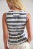 Free People Jamie Henley Stripe White Combo