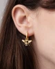 Fable Bee Huggie Earrings