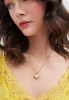 Fable Jasmine Heart Locket Necklace