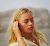 Glee Gold Plated Hive Cuff
