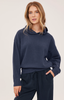 Gentle Fawn Grayson Hooded Sweatshirt Heather Navy