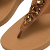FitFlop Lulu Ultra-Jewel Toe Post Sandals Deep Tan