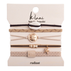 K’Lani Hair Tie Bracelet Set Radiant