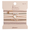 K’Lani Hair Tie Bracelet Set Glimmer