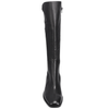 Django & Juliette Foxx Tall Boots Black Leather Stretch