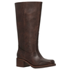 Frye & Co Miranda 14 Wide Calf Dark Brown/Bandit