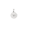 House of Jewellery Engraved Round 20mm Locket Sterling Silver