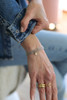Glee Gold Plated Colette Loop Necklace/Bracelet Labradorite