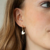 Glee Gold Plated Ever Ever Heart Hoops