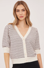 Gentle Fawn Hildi Knit Top Fig Stripe