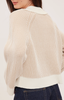 Gentle Fawn Xander V-Neck Sweater Cream