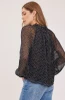 Gentle Fawn Annie Blouse Black Print