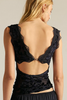 Free People Loved You First Cami Black