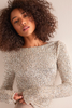 Free People Leading The Way Long Sleeve Silver