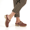 Dansko Branson Clog Mahogany Suede