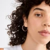 Pilgrim Eanna Hoops Silver Plated