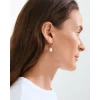Pilgrim Eila Freshwater Pearl Drop Earrings Gold Plated