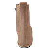 Monstera Low Lace-Up Boots Taupe