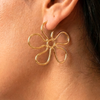 Peter + June Buttercup Earrings Gold