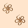 Peter + June Buttercup Earrings Gold