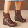 Dansko Pearson Clog Boot Mahogany