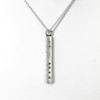 Andrea Waines The Soul To Dare, The Will To Do Med Skinny Bar Necklace