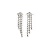 Pilgrim Silver Plated Petra Crystal Earring