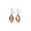 Pilgrim Rose Gold Plated Warmth Drop Earrings With Pearl