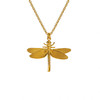 Alex Monroe Dragonfly Necklace Gold Plated