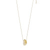 Pilgrim Gold Plated Solar Plexus Charka Necklace Citrine