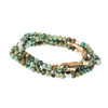 Scout Stone Wrap Bracelet African Turquoise