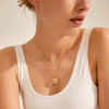 Pilgrim Gold Plated Blair Coin Pendant Necklace