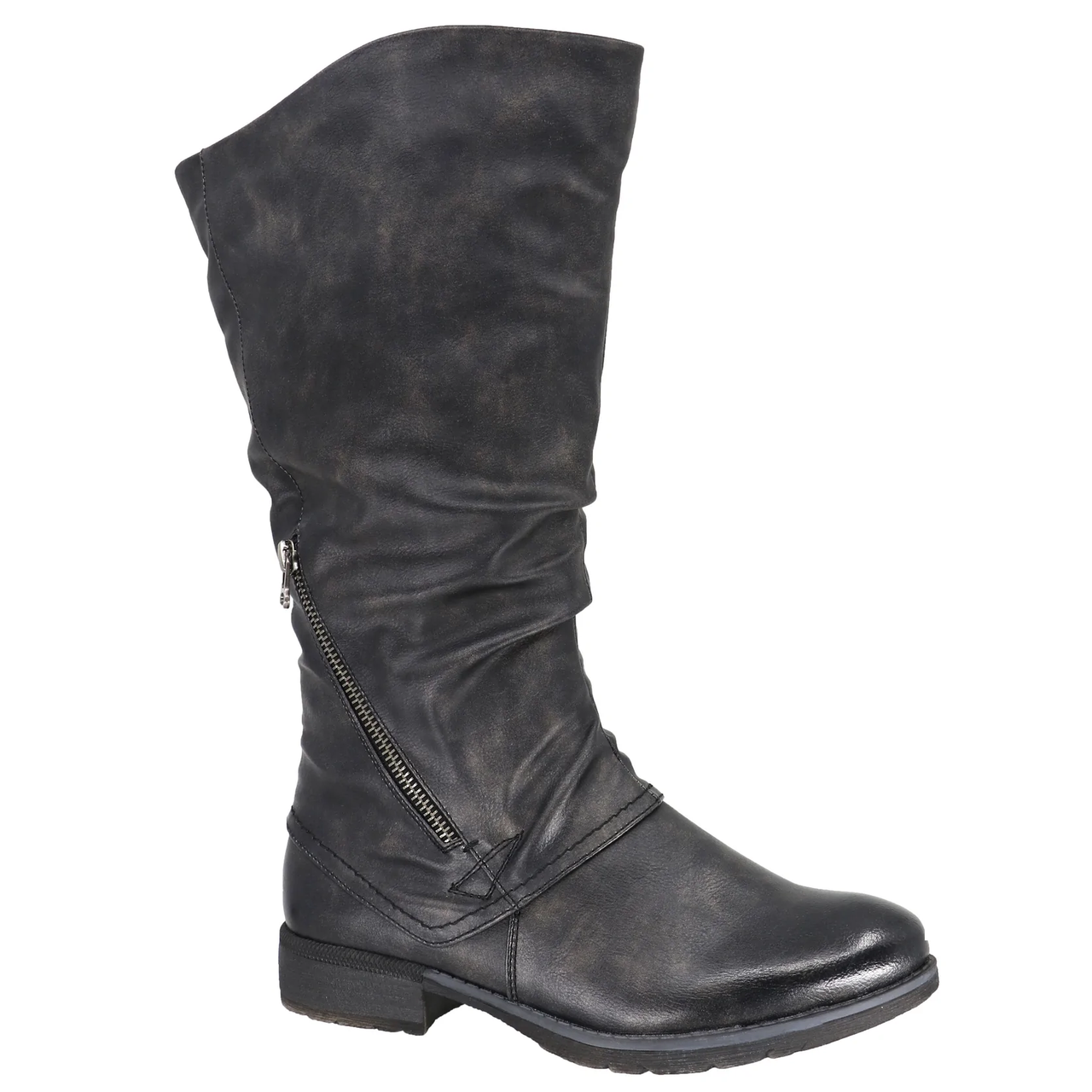 Taxi wide calf sales boots