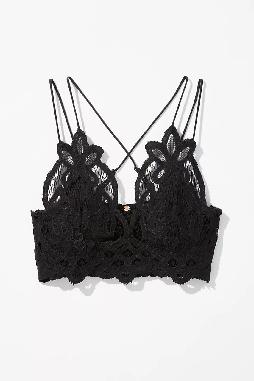 Black Lace Bralettes, Black Lace Bralette Tops