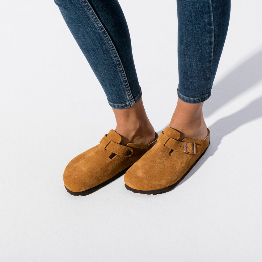 Birkenstock Boston SFB VL Mink Regular - Starlet