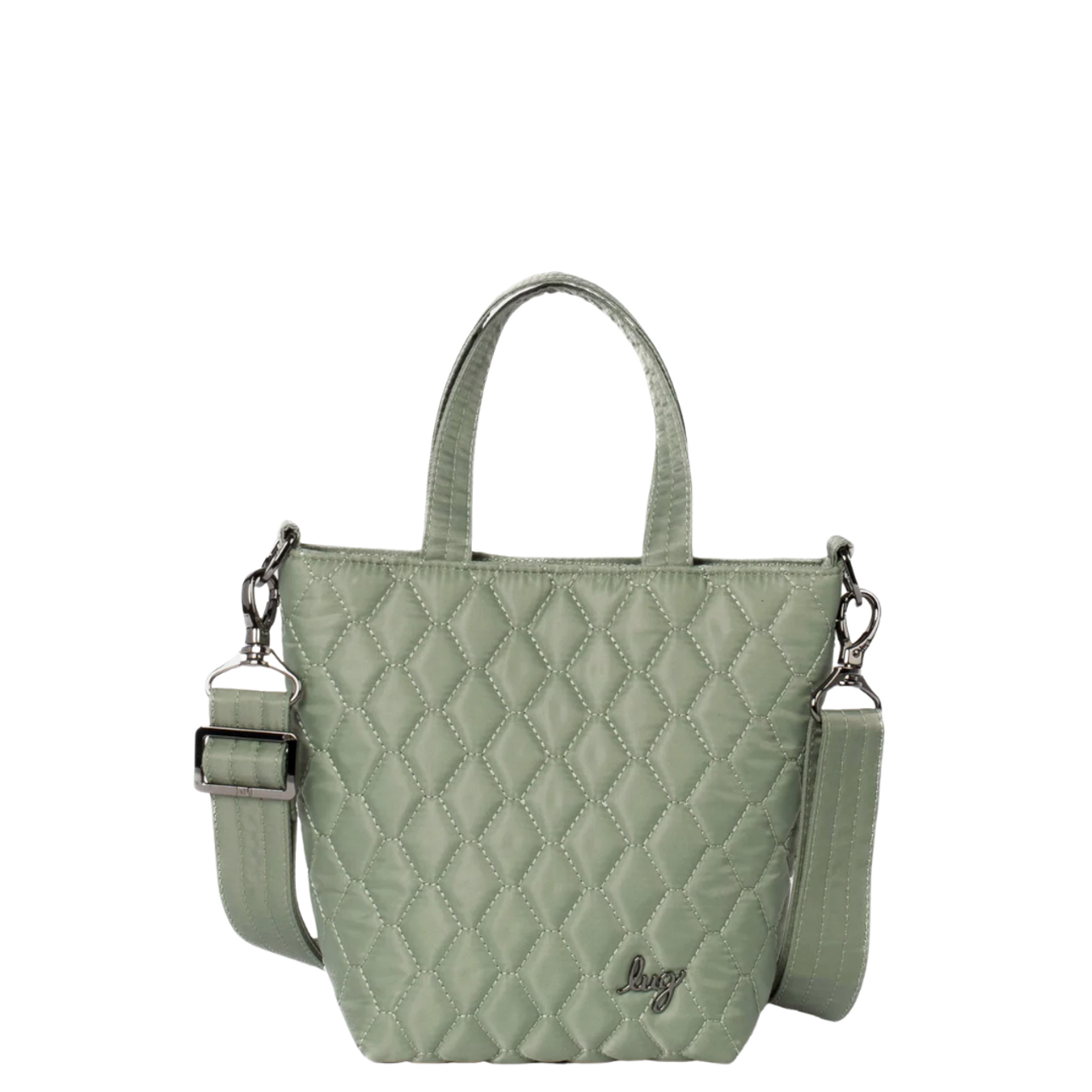 Globus Women Sage Green Solid Casual Handheld Bag