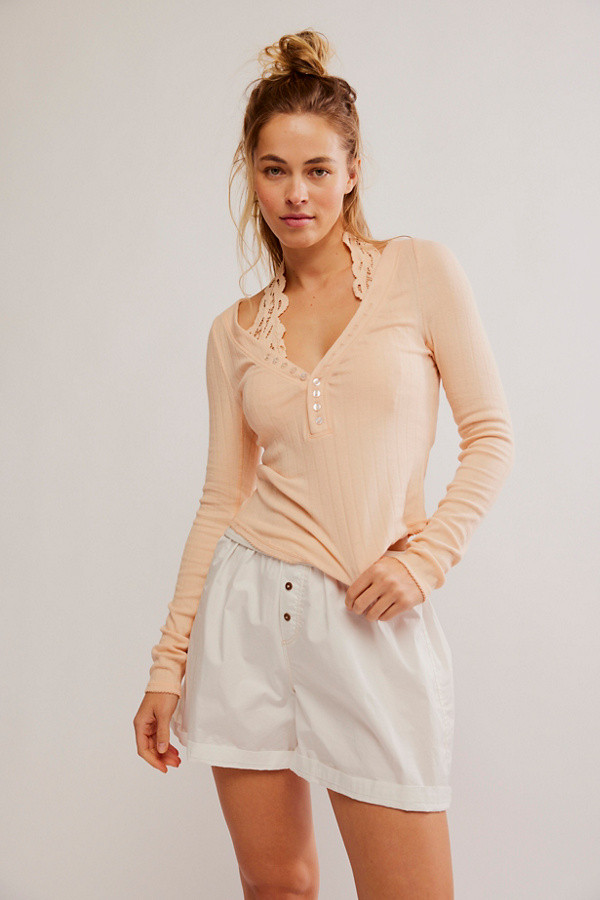 ☆未使用☆Free People(フリーピープル)☆コットンレースブラウス☆ Free People - FREE PEOPLE(フリーピープル) レディース トップス