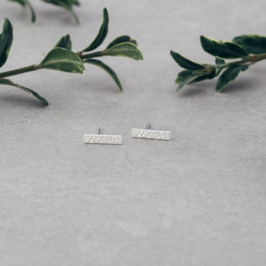 Glee Silver Plated Clever Studs