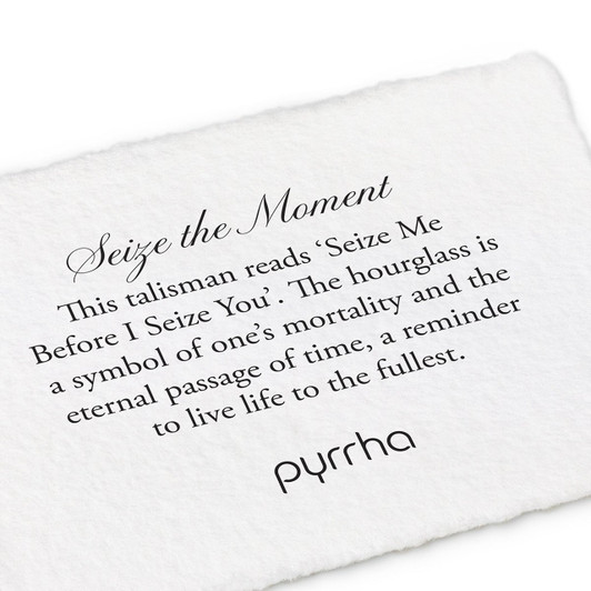 Pyrrha Seize The Moment Talisman Necklace 20"