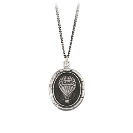 Pyrrha- Let Go of Fear Talisman Necklace 18"