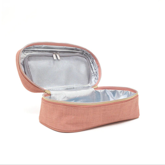 SoYoung Linen Muted Clay Petite Beauty Poche