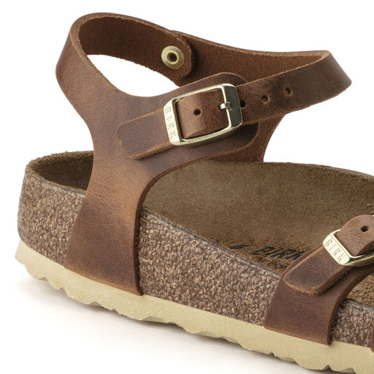 Birkenstock Kumba Oiled Leather Cognac Regular