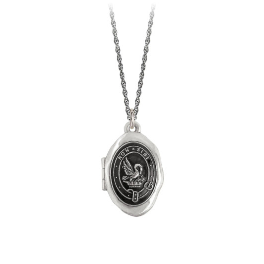 Pyrrha Selflessness Locket Necklace 24"